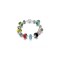 Yeidid International Genuine Murano Glass and Swarovski Crystal Charm Bracelet